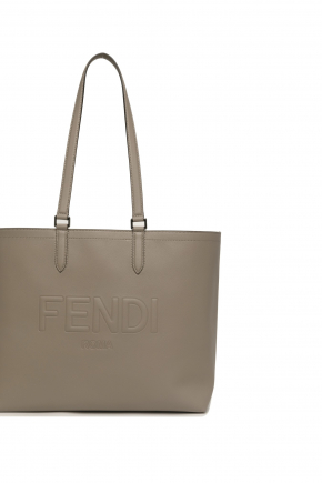 Fendi Roma Leather Shopper Shoulder bag
