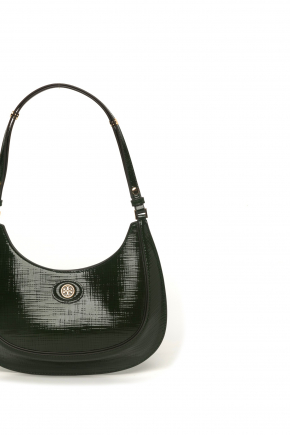 Robinson Crosshatched Convertible Crescent Bag 