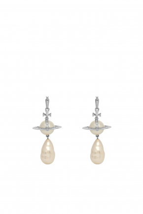 Giant Pearl Drop Earrings Dangle earrings