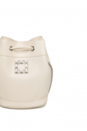 Tres Vivier Bucket Bag In Leather 水桶袋/斜揹袋