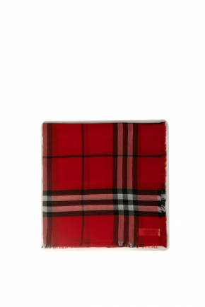 Check Wool Scarf 圍巾
