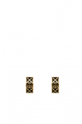 Small T Monogram Hoop Earring 环形耳环