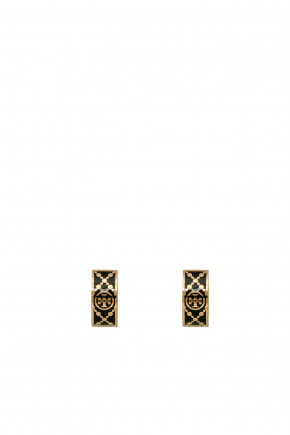 Small T Monogram Hoop Earring 环形耳环