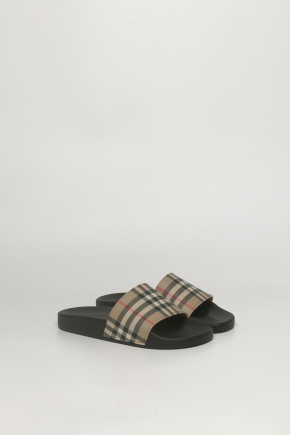 Check Slides Sandals