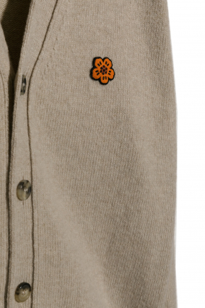 Boke Flower Embroidered Wool Cardigan 开襟毛衣