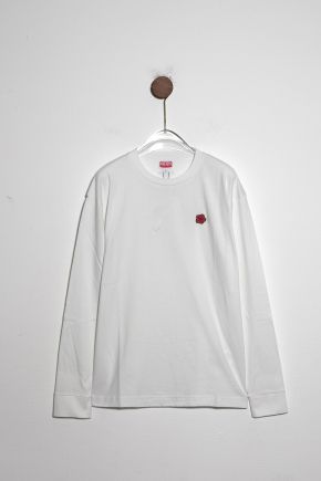 Boke Flower Embroidered Long Sleeve T-Shirt T恤