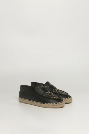 Keule Studs 草織底鞋