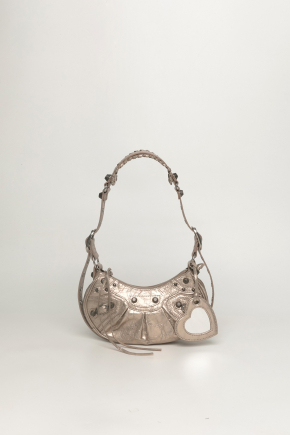 Le Cagole Xs Metallized Shoulder Bag