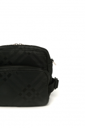 Check Jacquard Pocket Crossbody Bag 斜揹袋