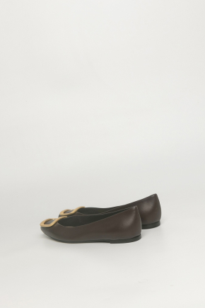 Nappa Leather Flats