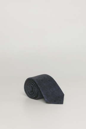 Horsebit Silk Jacquard Tie 领带