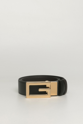 Reversible Belt With Square G Buckle Belt
