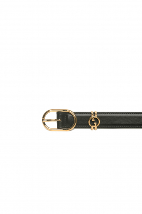 With Round Interlocking G Belt