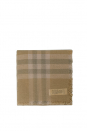 Check Wool Scarf 圍巾