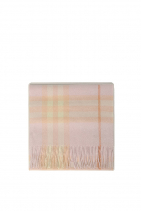 Check Cashmere Scarf 圍巾