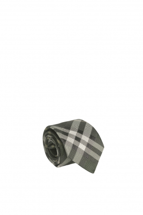 Check Silk Tie 領呔