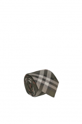 Check Silk Tie 領呔