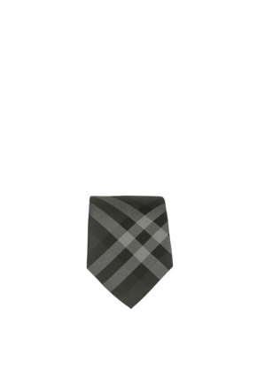 Check Silk Tie Tie