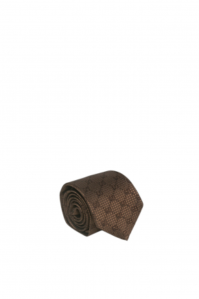 Gg Silk Jacquard Tie Tie