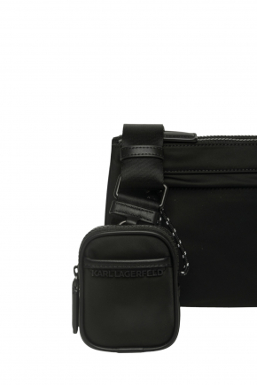K/ikonik Nylon Twin Pouch Crossbody 斜揹袋