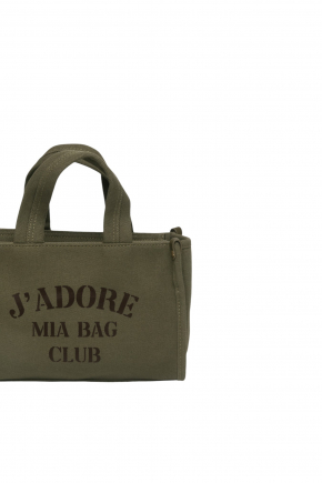 Mini Canvas J'adore Tote Bag Crossbody bag/Top handle