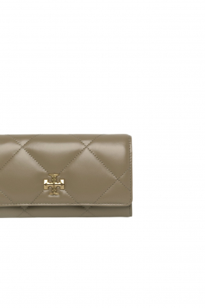 Kira Diamond Quilt Flap Wallet