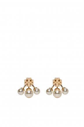 Kira Pearl Front-Back Earring 环形耳环
