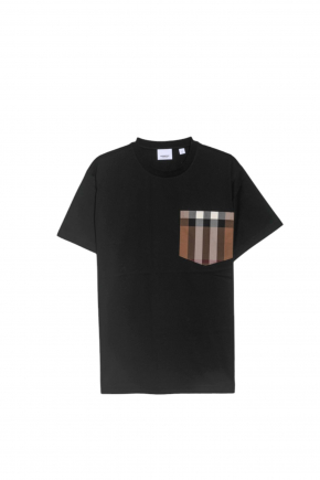 Check Pocket Cotton T-Shirt T-shirt