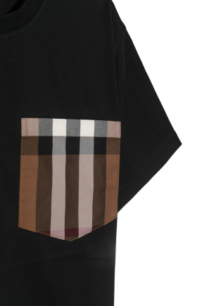 Check Pocket Cotton T-Shirt T-shirt