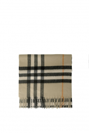 Check Cashmere 圍巾