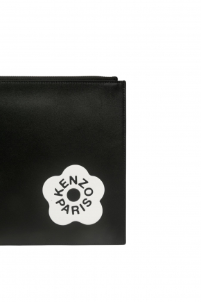 Kenzo Stamp Large Leather 手拿包