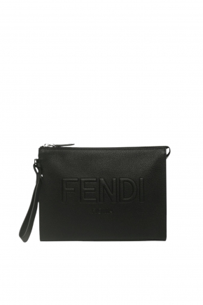 Leather Fendi Roma Flat Pouch 收納袋
