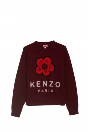 Boke Flower Jumper In Wool 毛衣