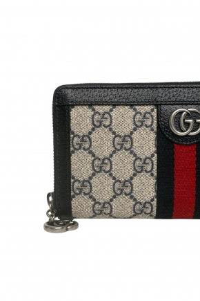 Ophidia Gg Zip Around Wallet