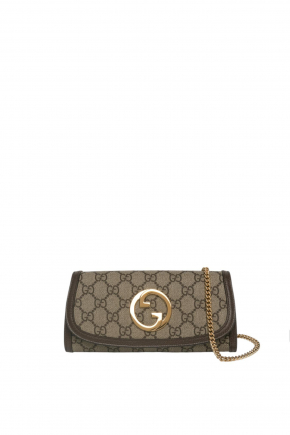 Gucci Blondie Continental 鏈條銀包