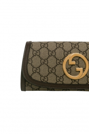 Gucci Blondie Continental 鏈條銀包