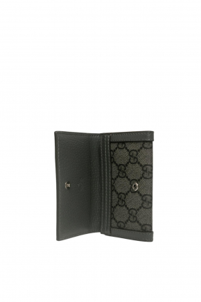 GG Supreme Canvas Card Holder
