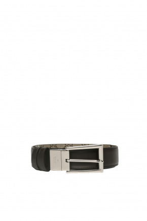 Reversible With Rectangular Buckle Belt