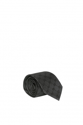 Gg Silk Jacquard Tie Tie