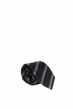 Striped Silk Jacquard Tie