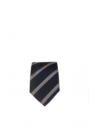 Striped Silk Jacquard Tie