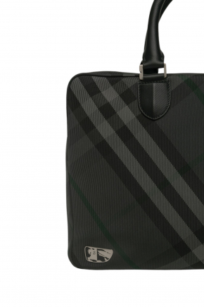 Grid Check Briefcase 公事包