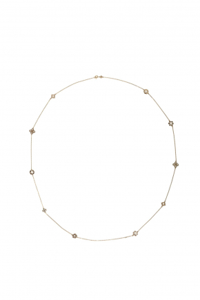Kira Clover Long Necklace 頸鏈