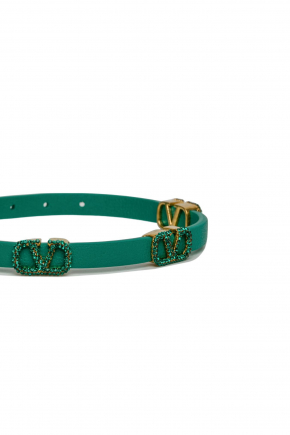 Vlogo Signature Leather 手链