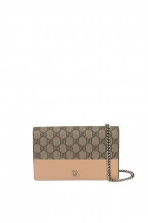 Gg Marmont Chain Wallet