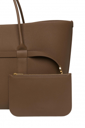 Calfskin Leather Tote Bag