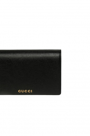 With Gucci Script 链条钱包