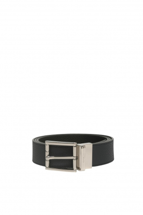 Grain Calfskin Leather Belt