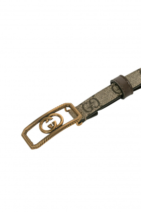 Thin With Interlocking G Buckle 腰带