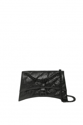 Calfskin Leather Chain Bag/crossbody Bag